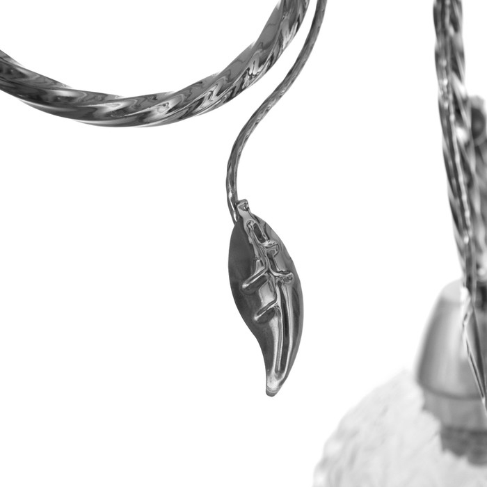 Люстра Люстра "Тереза" 3х40Вт Е27 Хром, черный хром 55х55х21см