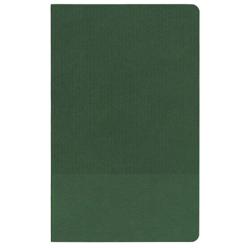 Ежедневник Knit, недатированный, зеленый