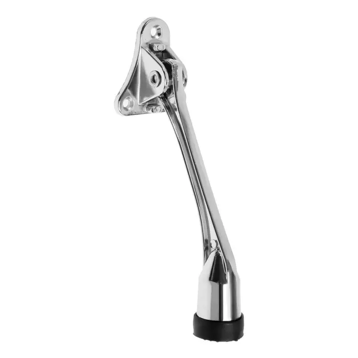 Фиксатор дверной LOCKLAND, &laquo;козья ножка&raquo;, цвет хром