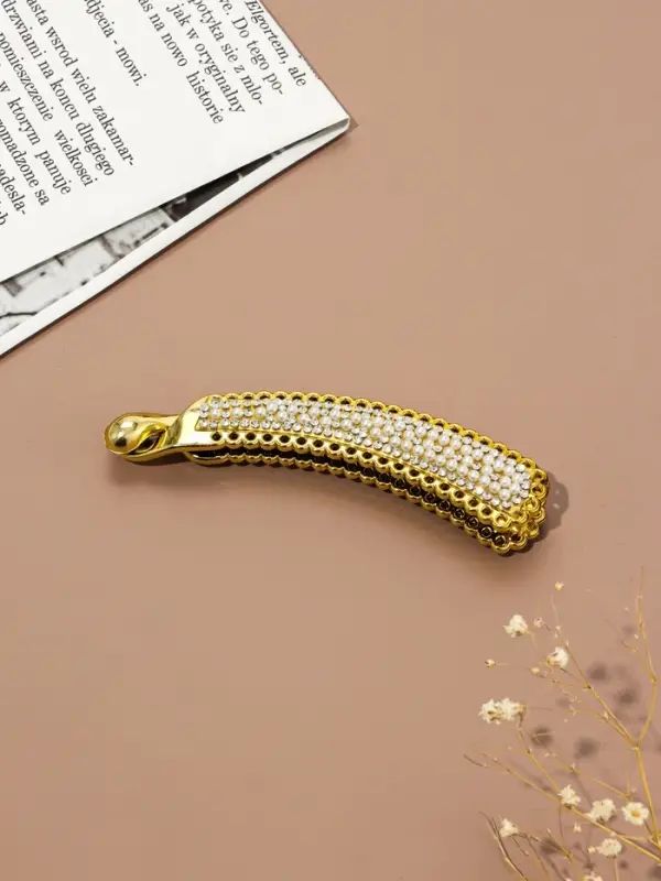 Банан для волос &laquo;Жемчужный рай&raquo;, 10.5 см