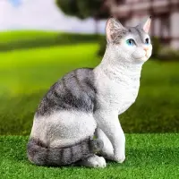 Садовая фигура из полистоуна &laquo;Кот&raquo;, 30&times;25&times;16 см