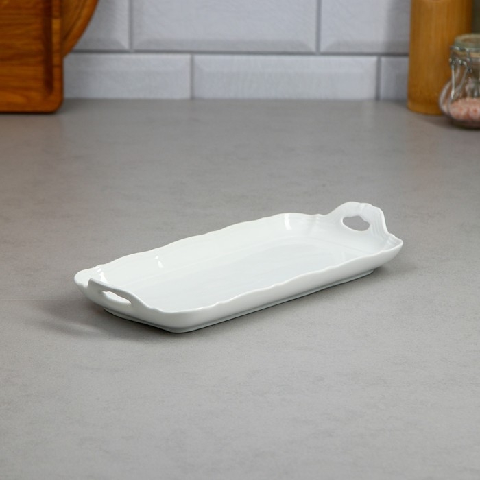 Блюдо «Рулёт», 29 см, фарфор, Иран Блюдо «Рулёт», 29 см, фарфор, Иран