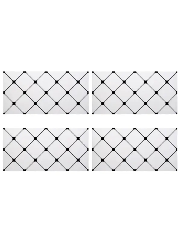 Стеновая панель самоклеящаяся TAKE IT EASY &laquo;Ромб&raquo;, 300&times;600 мм, цвет белый, 10 шт.