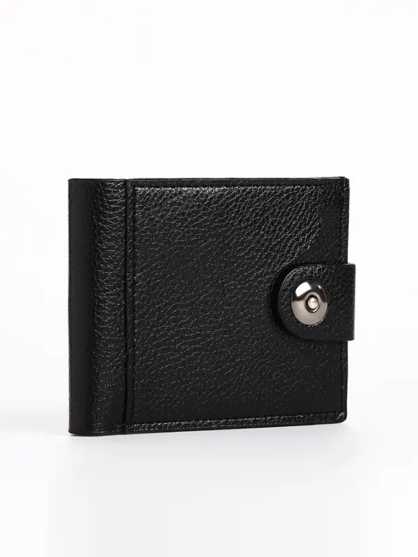 Портмоне мужское &laquo;Фади&raquo;, на магните, три отделения, чёрное