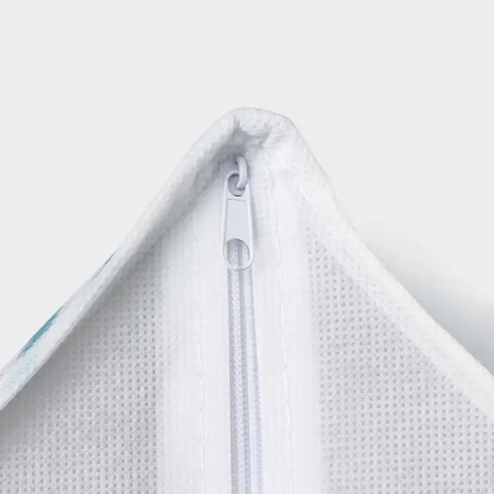 Органайзер для хранения белья Доляна &laquo;Лагуна&raquo;, 4 ячейки, 29&times;29&times;10 см, бирюзовый