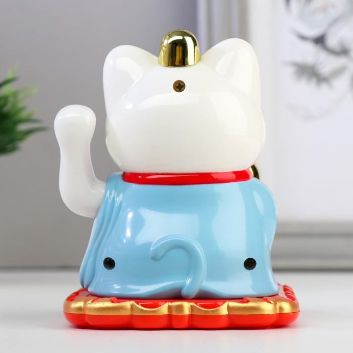 Маятник пластик Маятник пластик "Кот баюн с иероглифами карьера, решимость, долголетие" МИКС 9,5х9,5х8,3 см