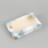 Коробка подарочная складная &laquo;Для тебя&raquo;, 20&times;12&times;4 см, с окном