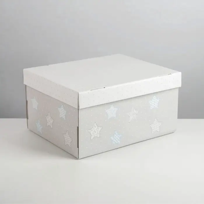 Коробка подарочная складная, упаковка, &laquo;Для секретиков&raquo;, 31&times;25.5&times;16 см