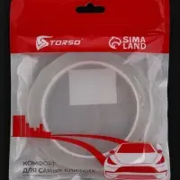 Клейкая нано лента TORSO, прозрачная, двусторонняя, акриловая 15 мм &times; 3 м