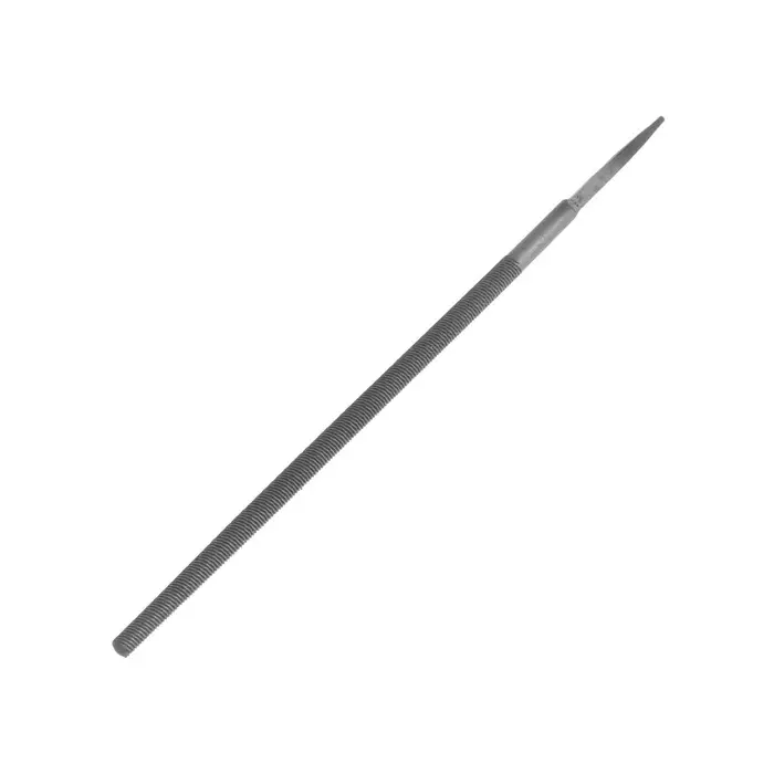 Напильник ТУНДРА, круглый, сталь У10, без рукоятки, d=4 мм, №2, 150 мм