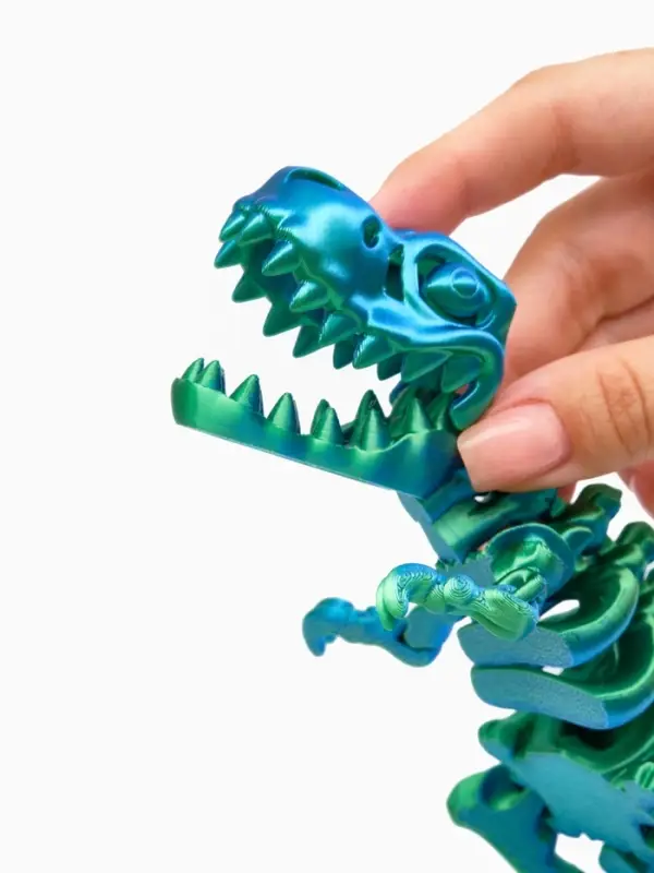 3Д - печатная игрушка &laquo;Динозавр&raquo;, подвижная, цвет МИКС