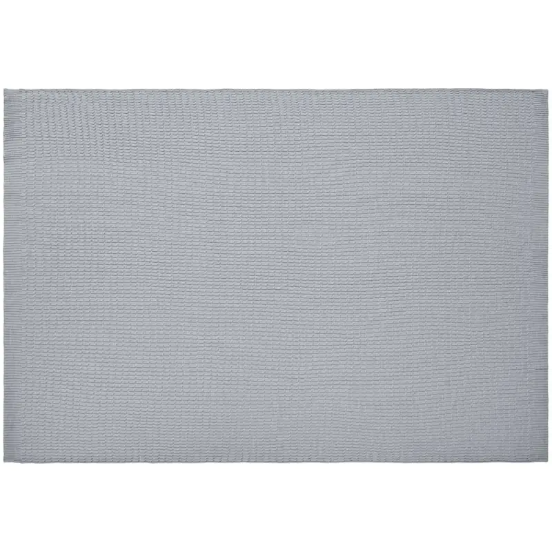 Плед Slumberland, серебристо-серый меланж