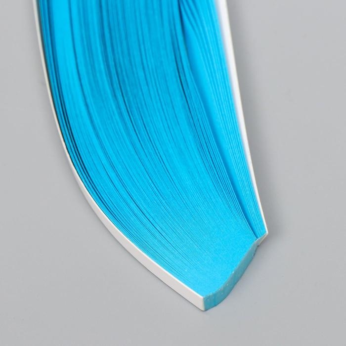 Полоски для квиллинга 120 полосок плотность 120 гр Полоски для квиллинга 120 полосок плотность 120 гр "Голубые" ширина 0,5 см длина 53 см