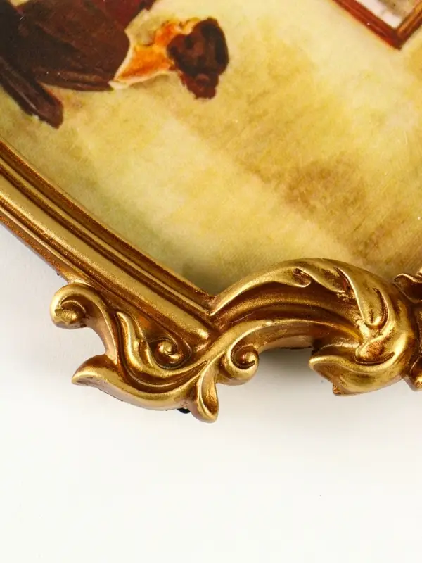 Фоторамка полистоун 15х20 см Фоторамка полистоун 15х20 см "Герб" бронза 30х20,5х2,5 см