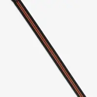 Молния &laquo;Трактор&raquo;, №5, разъёмная, замок автомат, 60 см, чёрная, оранжевая