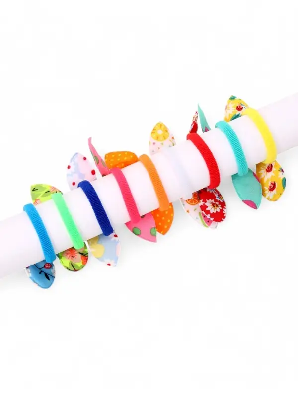 Резинка для волос 30 шт., набор, бантик, Кошечка Мари