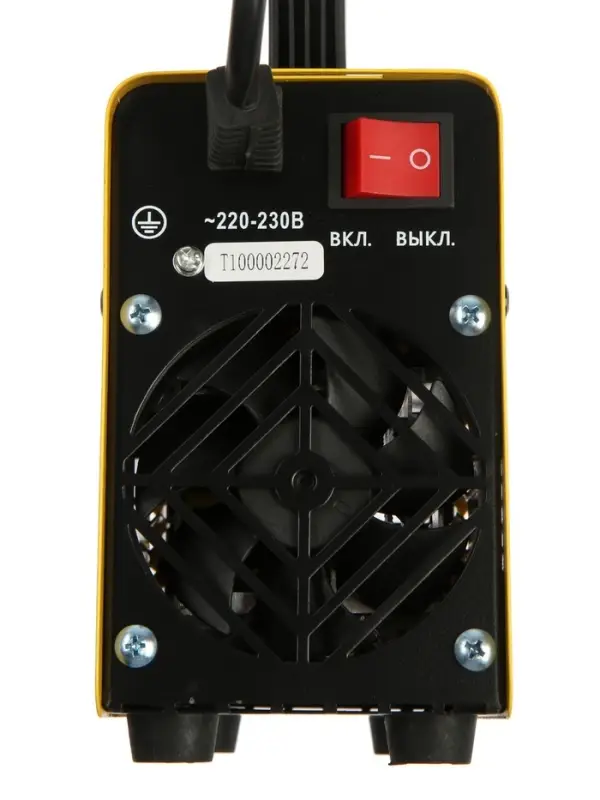 Сварочный аппарат инверторный ТУНДРА, 220 В, 5.1 кВт, 30-160 А, d=1.6-3.2 мм, 2 кабеля