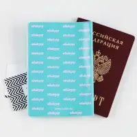 Обложка на паспорт «Абьюзер», ПВХ
