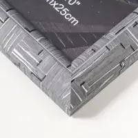 Фоторамка пластик 20х25 см "Моррис" тёмно-серый 29,8х25х2 см