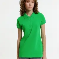 Рубашка поло женская Virma Premium Lady, зеленое яблоко, размер 3XL
