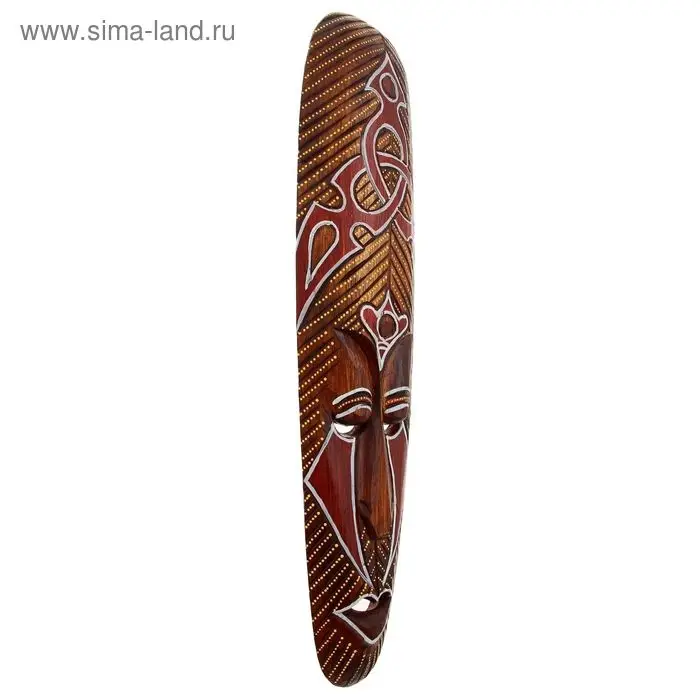 Маска дерево Маска дерево "Абориген" 50 см