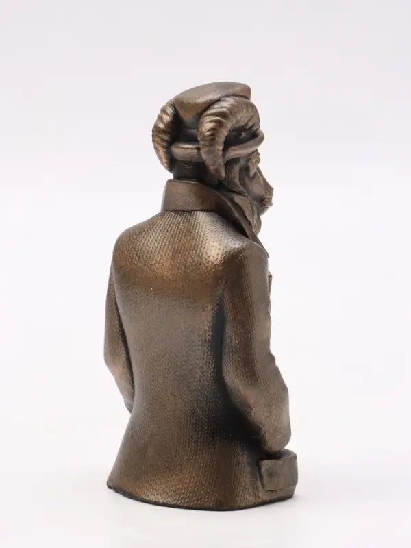 Фигурка декоративная &laquo;Баран в костюме&raquo;, 12&times;6&times;4 см, бронза