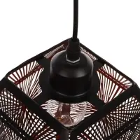 Светильник потолочный BayerLux &laquo;Кэлшот&raquo; (Сияние), 1&times;40 Вт, Е27, черный, 13&times;13&times;20+100 см