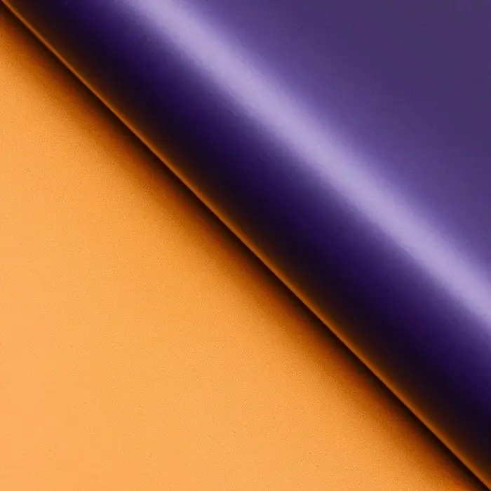 Пленка для цветов матовая, фиолетовый - оранжевый, 56×57 см Пленка для цветов матовая, фиолетовый - оранжевый, 56×57 см