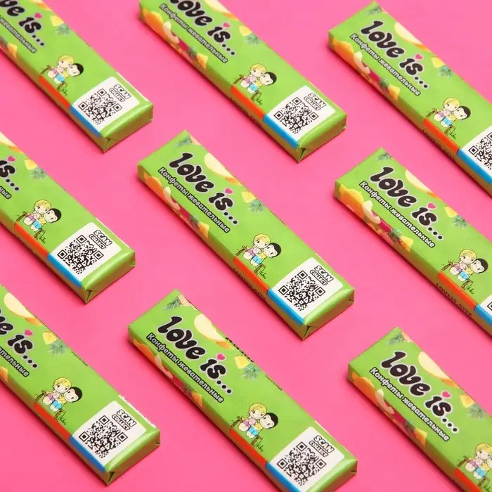 Конфеты жевательные Love is Конфеты жевательные Love is "Дыня-ананас", 20 г