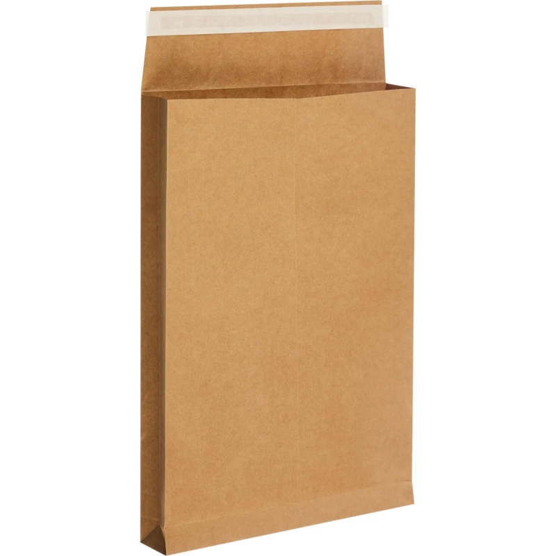 Пакет крафт B4 стрип Extrapack 250х353х40 120г 250шт/уп/6566