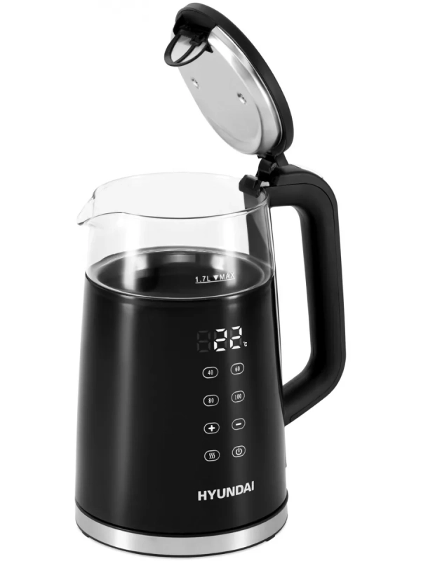 Чайник HYK-G6404 1.7л. 2200Вт черный Чайник HYK-G6404 1.7л. 2200Вт черный