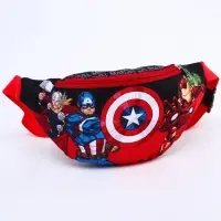 Сумка поясная детская для мальчика, 25&times;6&times;13 см, Мстители
