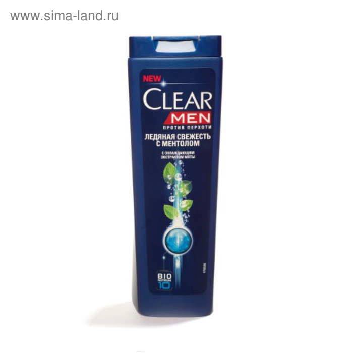 Шампунь для волос Clear Men «Ледяная свежесть», против перхоти, 400 мл