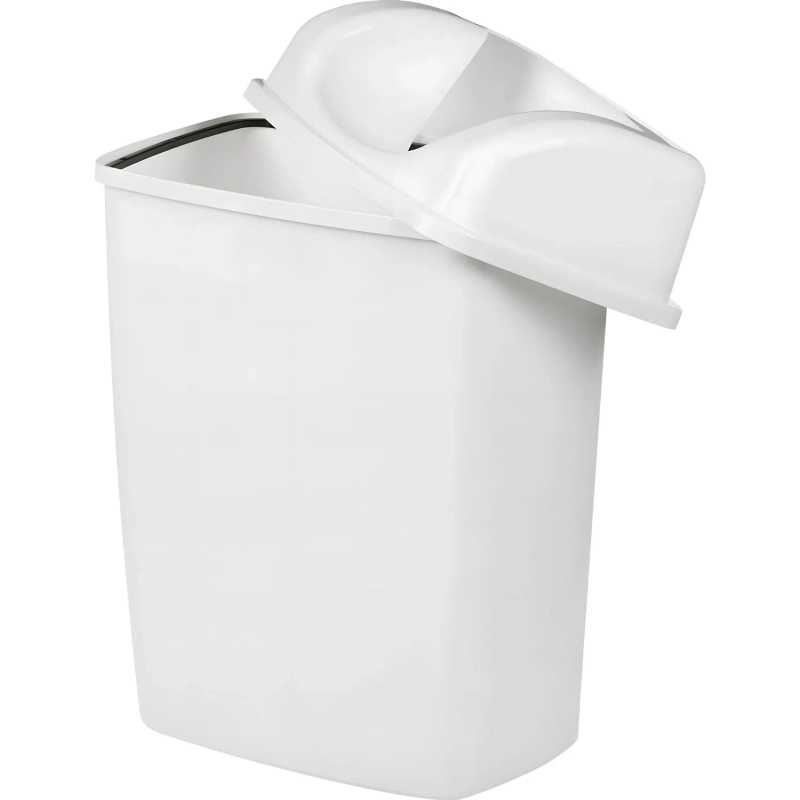 Ведро мусорное Luscan Professional настенное 23л белое 3521W