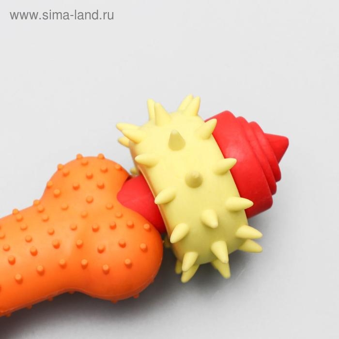 Игрушка жевательная Игрушка жевательная "Мегаконструктор", TPR, 18 см, микс цветов