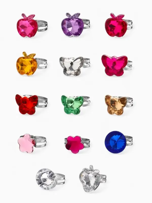 Кольцо &laquo;Выбражулька. Ассорти&raquo;, форма МИКС, цвет МИКС, безразмерное