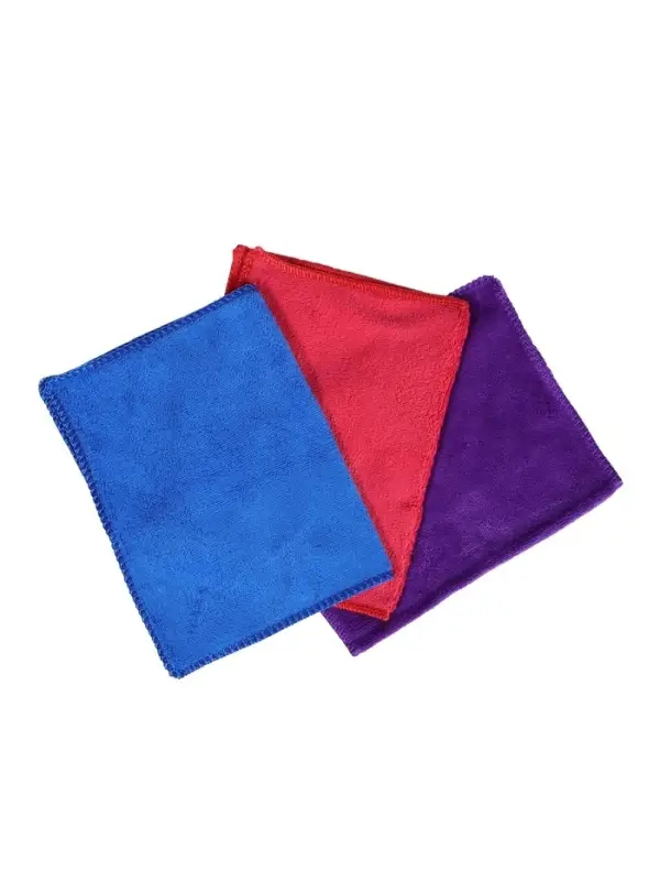 Тряпка для мытья автомобиля, Grand Caratt, микрофибра, 300 г/м&sup2;, 20&times;30 см, набор 3 шт.