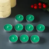 Набор свечей ароматических чайных &laquo;Хвойная иголка&raquo;, 9 шт.