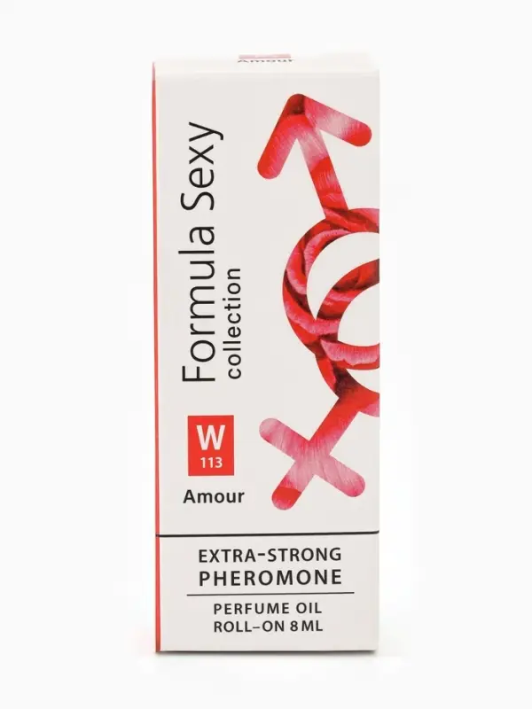 Парфюмерное масло женское с феромонами Formula Sexy Collection Amour W113, 8 мл (по мотивам Amor Amor (Cacharel)