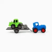Игрушка трактор с катком &laquo;Синий трактор&raquo;