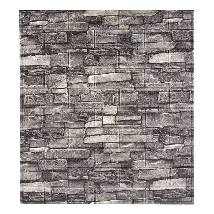 Панель ПВХ самоклеящаяся TAKE IT EASY &laquo;Кирпич&raquo; 700&times;770 мм, цвет серый