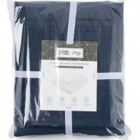 Набор банных полотенец LoveLife "Waffle blue" 2 шт: 100х150, 50х100 см., 100% хл