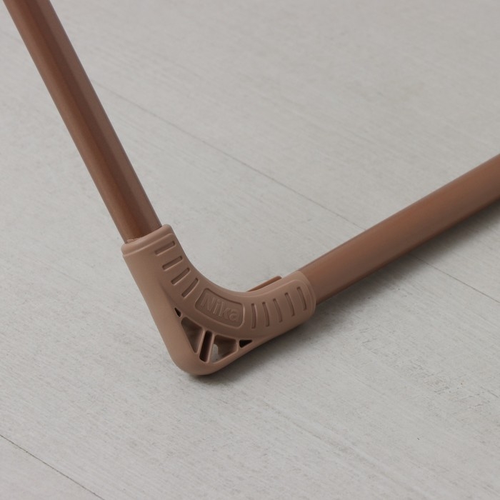 Сушилка для белья напольная, рабочая длина 18 м, цвет розовое золото Сушилка для белья напольная, рабочая длина 18 м, цвет розовое золото