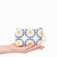 Кошелёк маленький &laquo;Мозаика&raquo;, монетница, на молнии, 12&times;3.5&times;9 см, МИКС