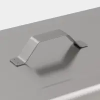 Мармит Hanna Kn&ouml;vell, 60&times;35&times;32 см, разборный, съёмная крышка, нержавеющая сталь, серебристый