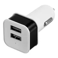 Автомобильное зарядное устройство, 2 USB, 2.1 А/1 А, МИКС