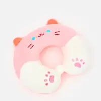 Мягкая игрушка - антистресс подголовник "Кошечка" 32 см