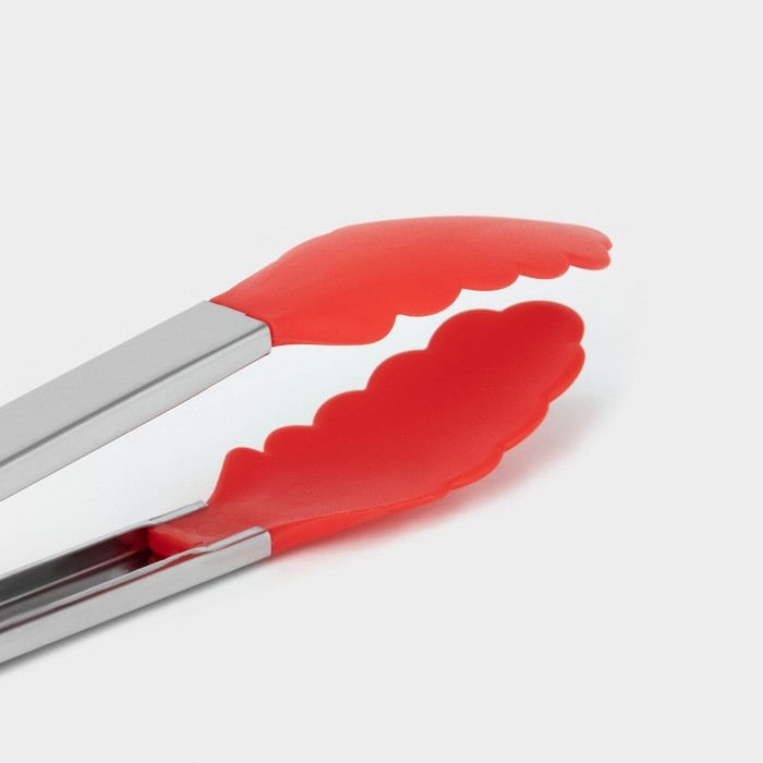 Щипцы универсальные для гарнира Доляна «Лист», 28 см, цвет МИКС Щипцы универсальные для гарнира Доляна «Лист», 28 см, цвет МИКС