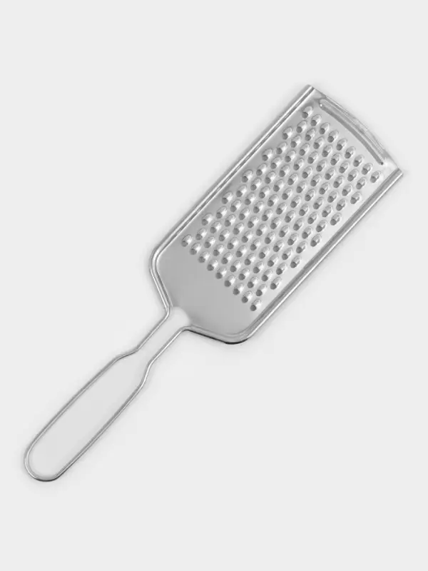 Тёрка для сыра мелкая Доляна &laquo;Помощник&raquo;, 21&times;5.5 см, с ручкой, нержавеющая сталь, серебристая