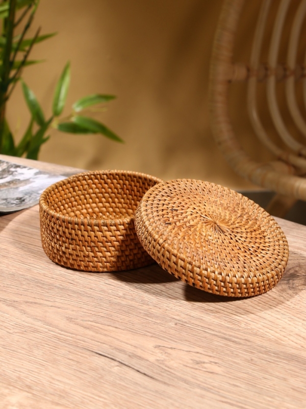 Корзинка плетеная  Корзинка плетеная "Дори" 13х13х8 см